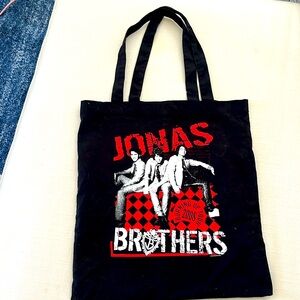 Jonas brothers tote bag